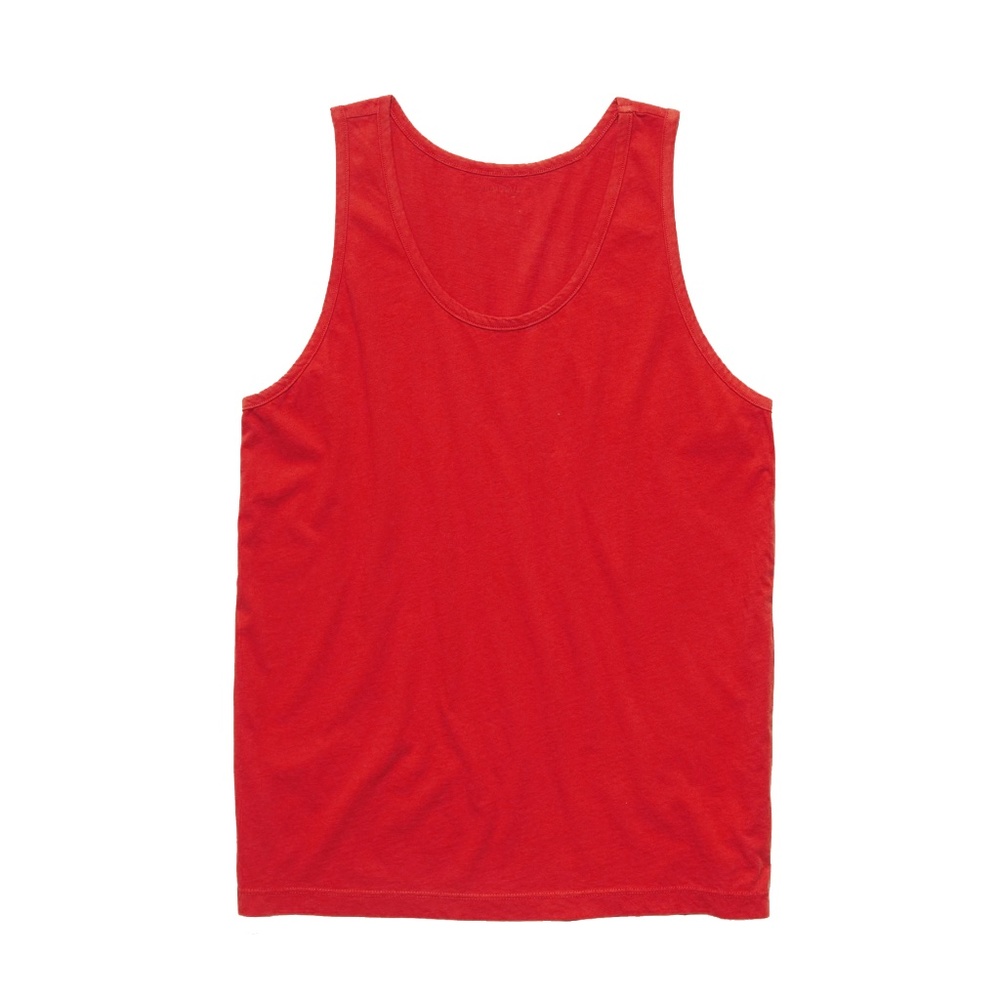 TOPMAN TOPSHOP Men’s Red Tank Top Medium